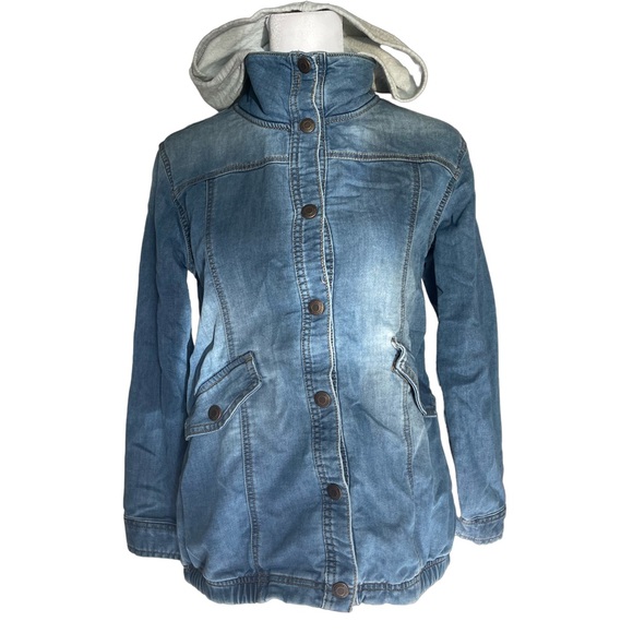 Tucker + Tate Hooded Denim Jacket L (10/12)